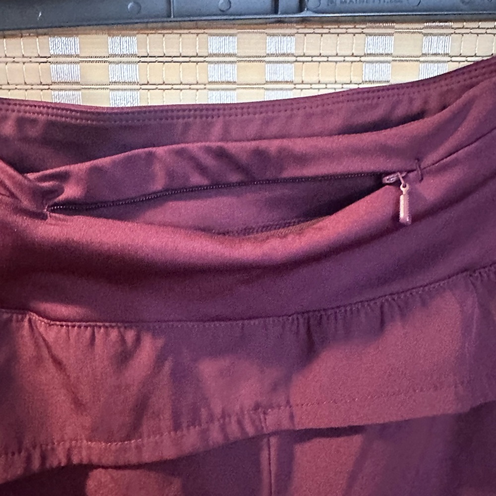 Avia Wine Athletic Skort Shorts - Picture 4 of 4